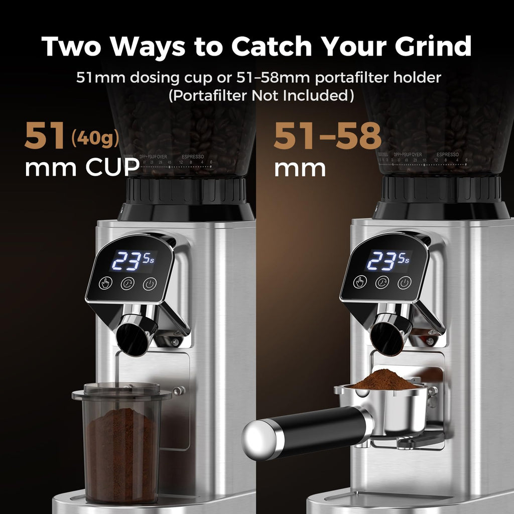Conical Burr Coffee Grinder with 48 Settings A5756