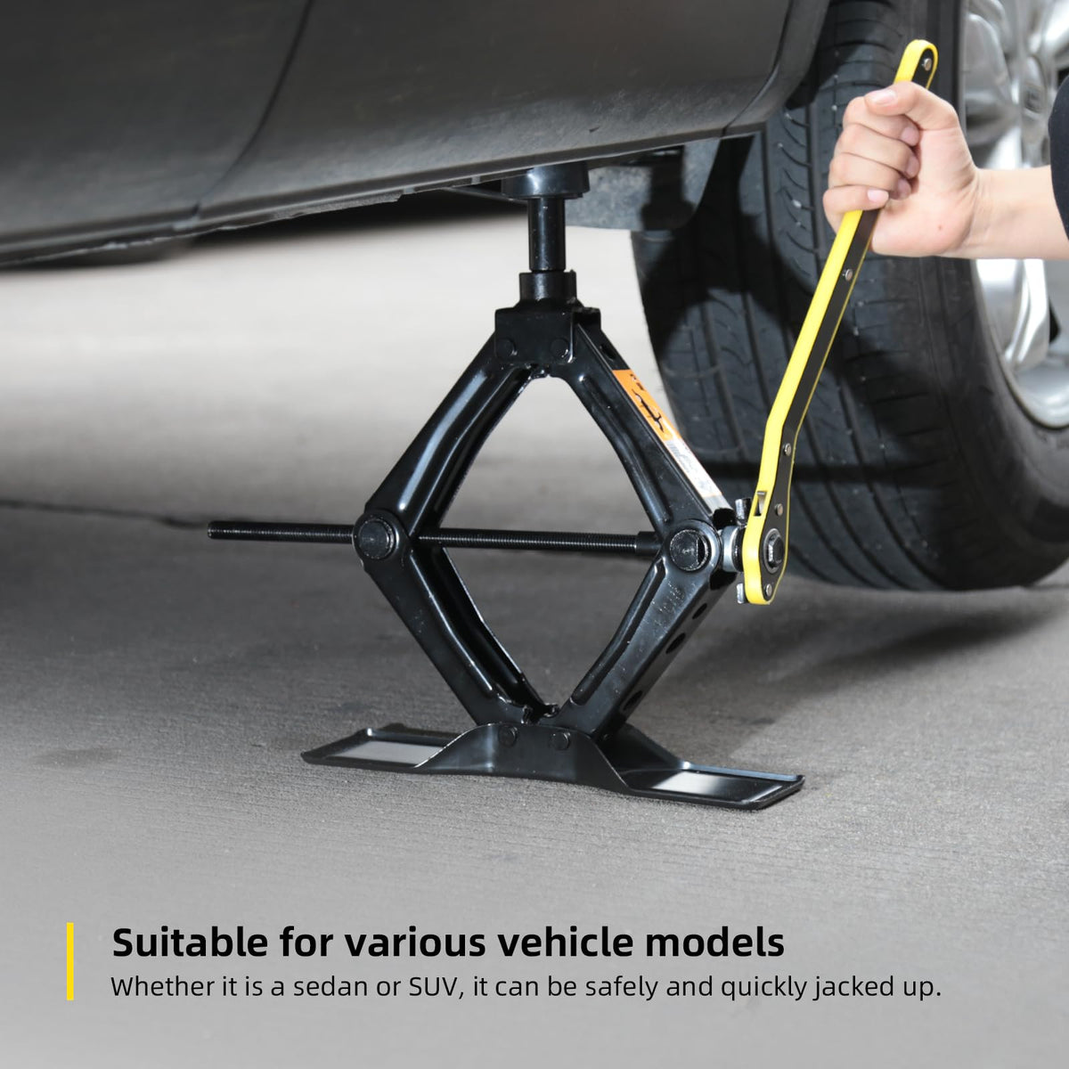 1.8 Ton Scissor Jack Kit J533