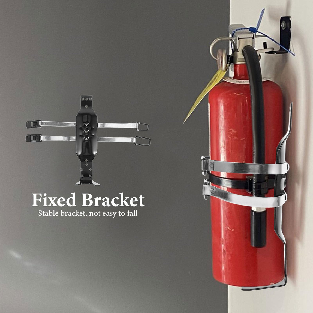 Wall Fire Extinguisher Holder Metal Hanger 2.5LBS O755