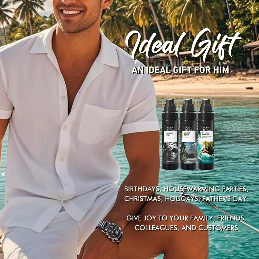 Body Spray for Men 3.4 Fl Oz 3-Pack N497908