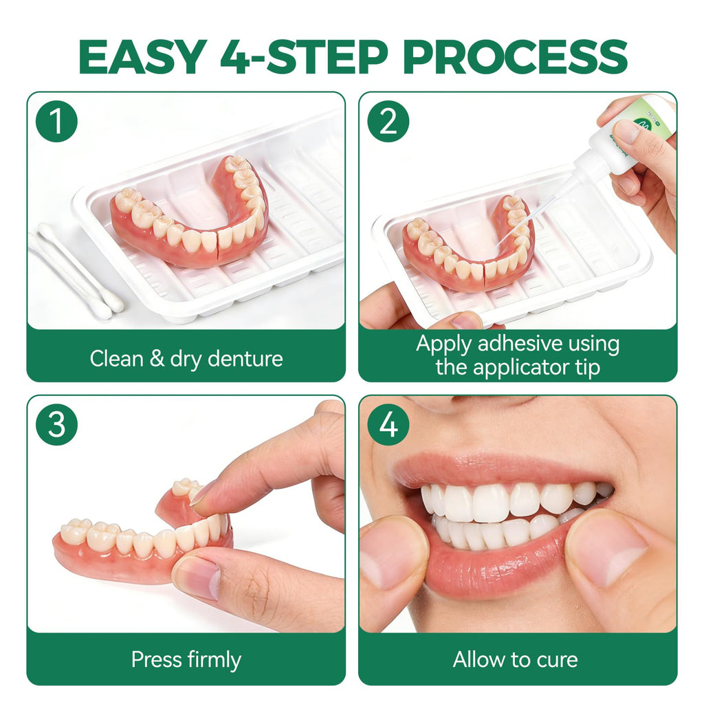 Denture Repair Adhesive Kit 10ML B93408