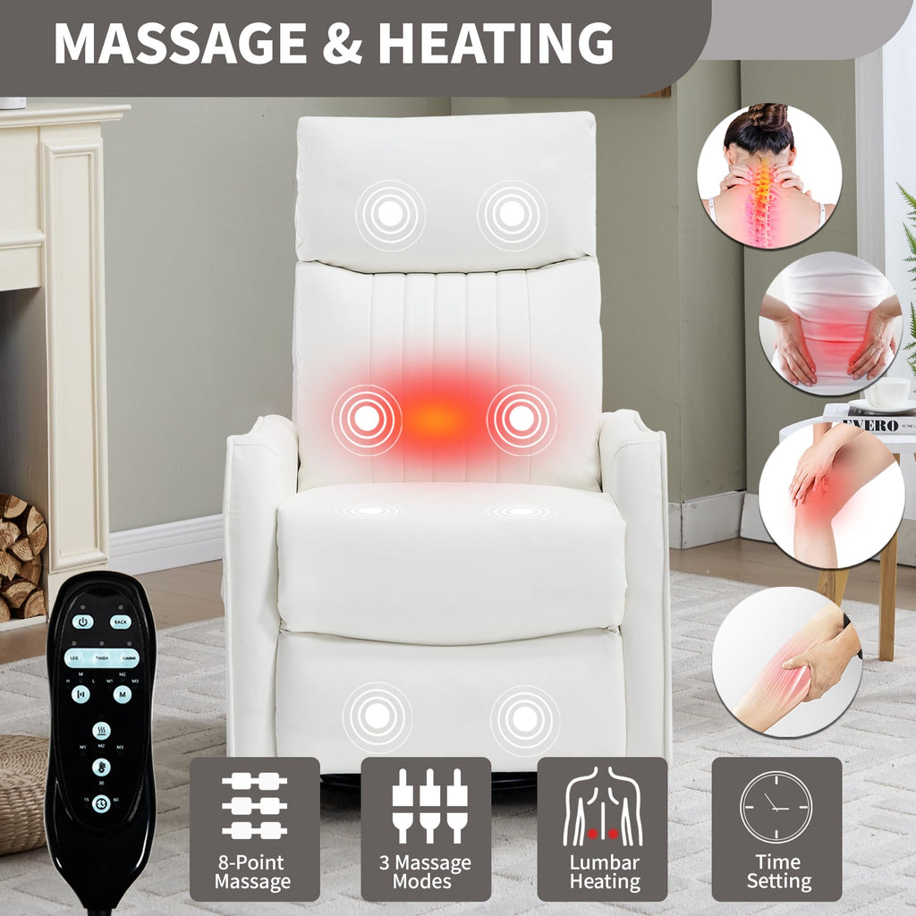 High Back Massage Recliner with Heat M98983