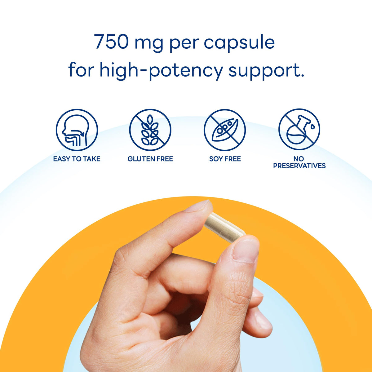 Psyllium Husks Capsules 4500 mg 120 Capsules T934217