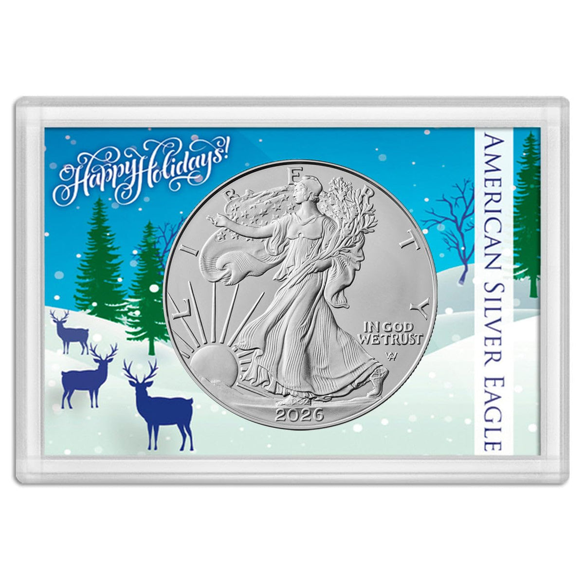 2026 U.S. Silver Eagle 1 oz Brilliant Uncirculated Dollar C24357