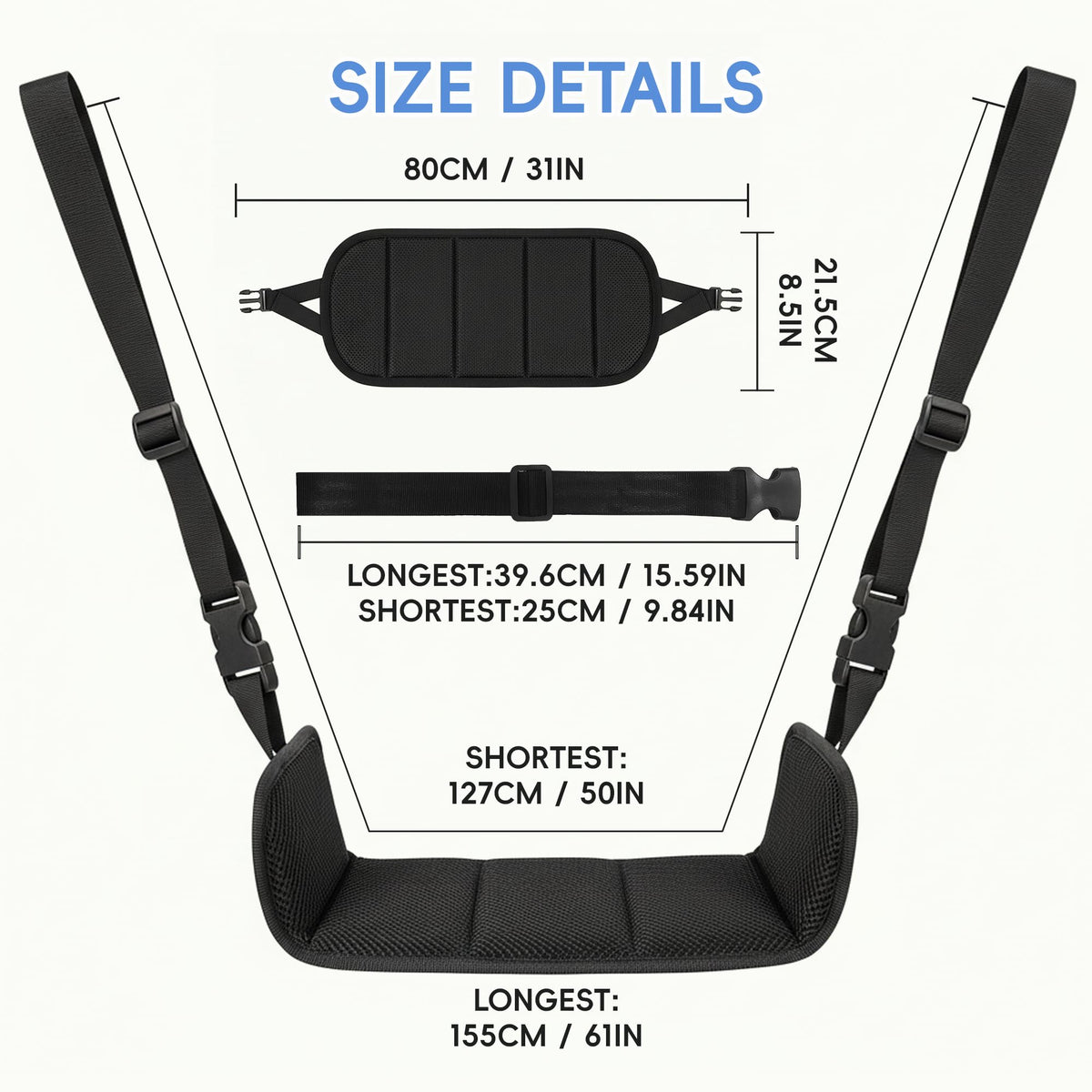 Wheelchair Foot Rest with Adjustable Leg Support Y65265