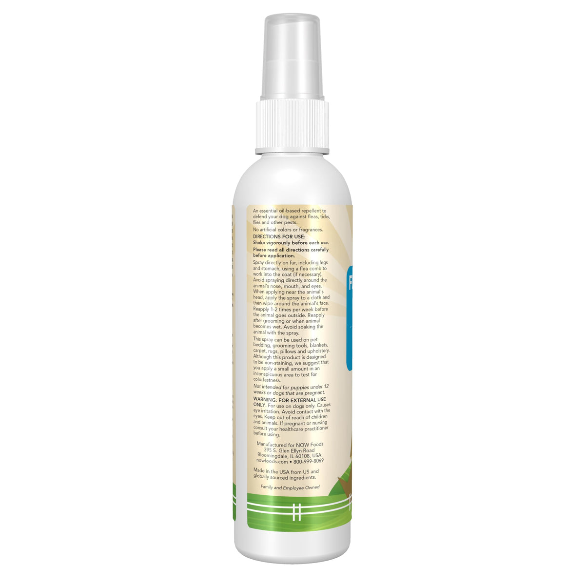 Flea and Tick Spray for Dogs 8-Ounce W853576