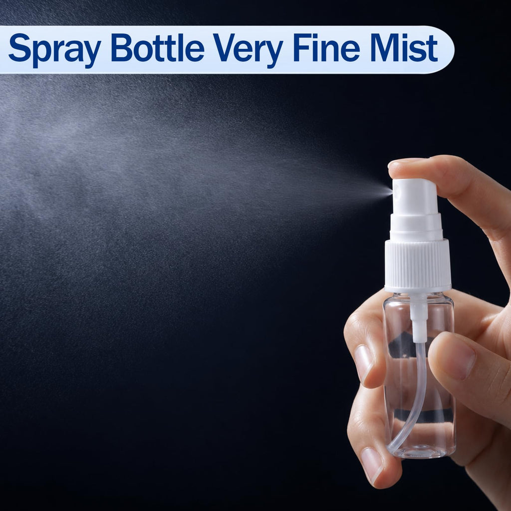 8 Pcs 0.5 Oz Fine Mist Travel Spray Bottles W18906