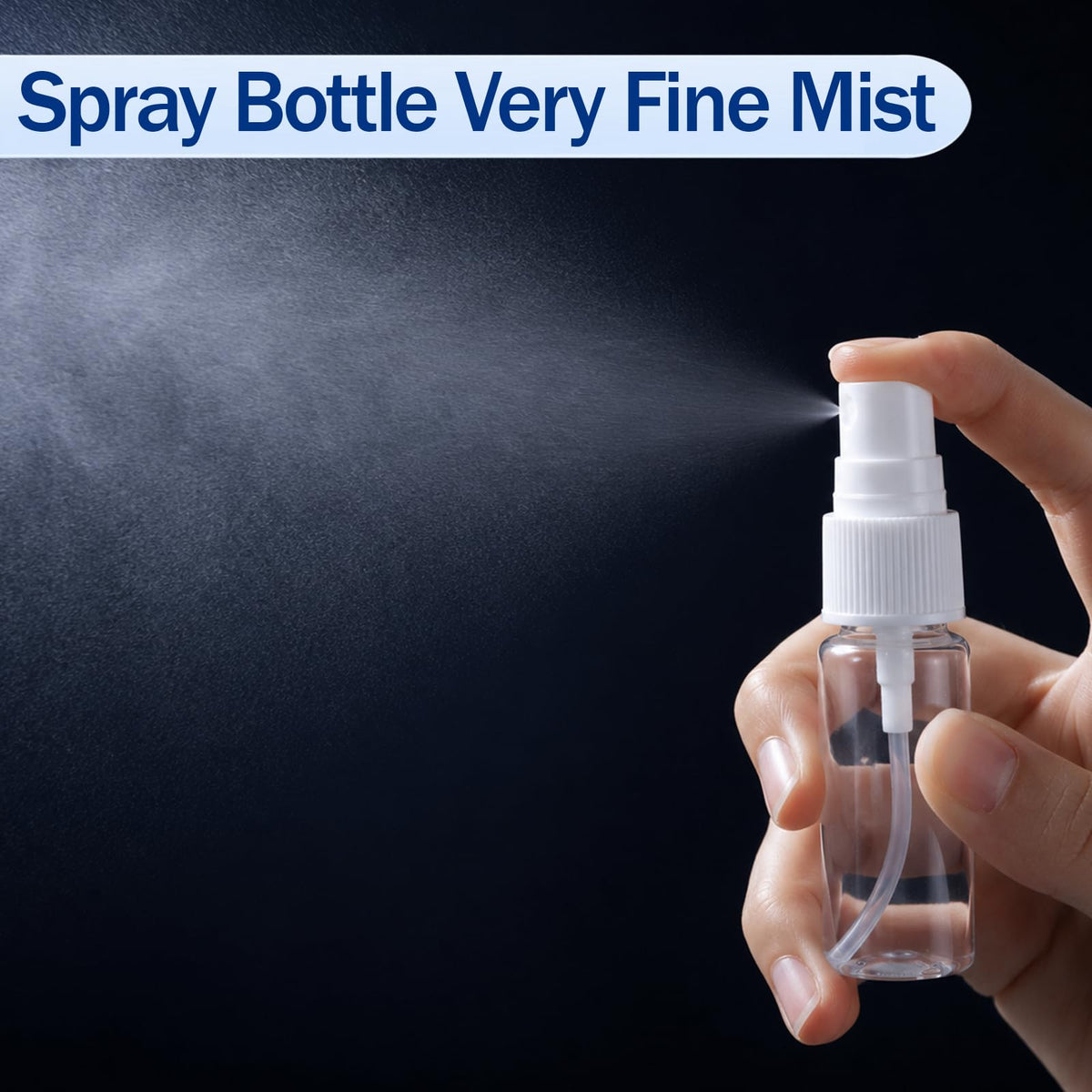 8 Pcs 0.5 Oz Fine Mist Travel Spray Bottles W18906