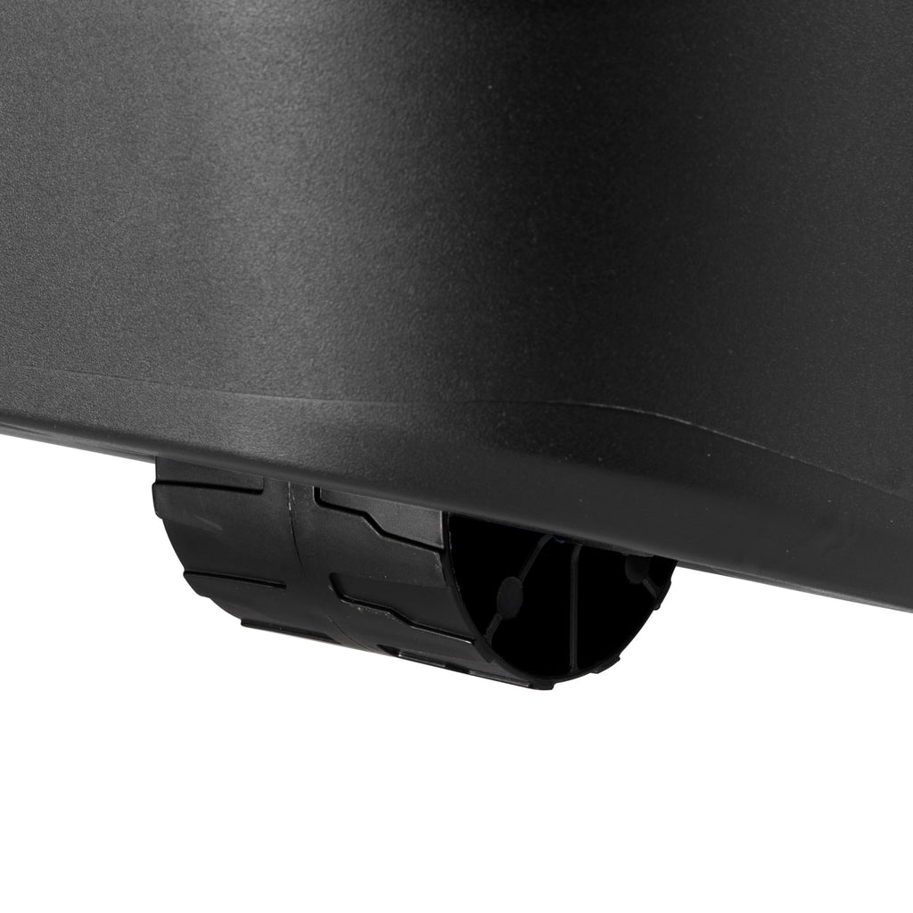 Black 22 Gal Wheeled Plastic Storage Trunk 2 Pack V275767