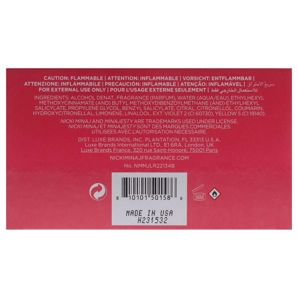 Eau de Toilette Spray 3.4 Ounce B975727