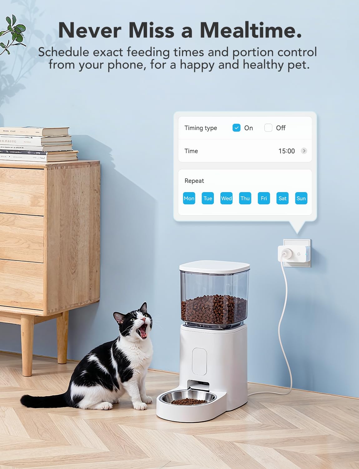 Smart Plug with Energy Monitoring, 1 Pack Z195933