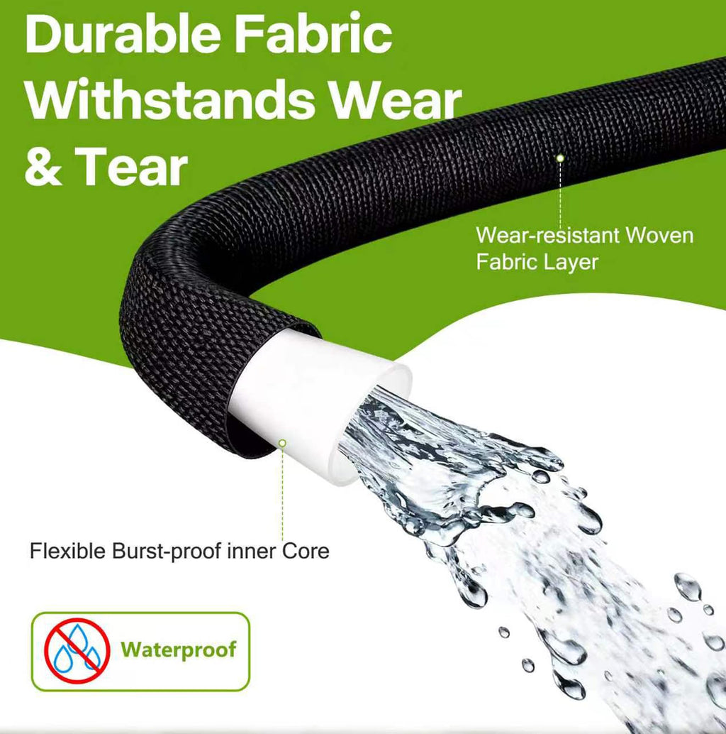 100 ft x 5/8 in Black All-Weather Garden Hose U241