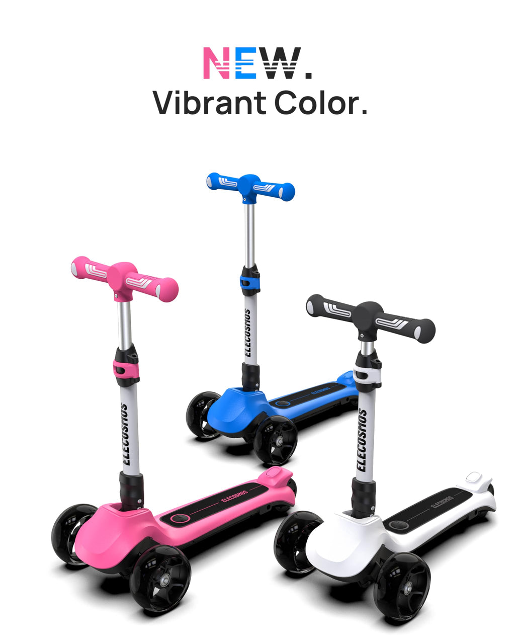 Kids Electric Scooter with LED Wheels R10326