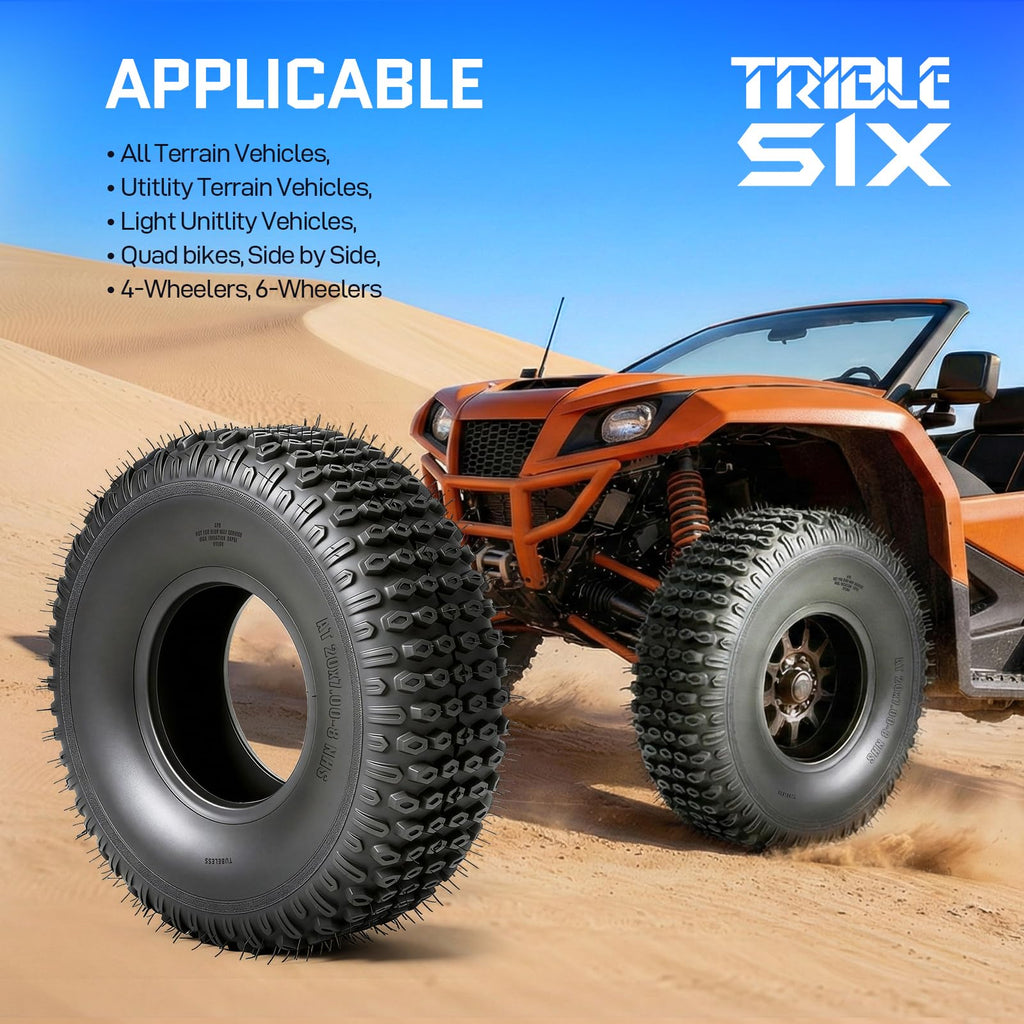 Set of 2 20x7-8 All-Terrain Tires V3175
