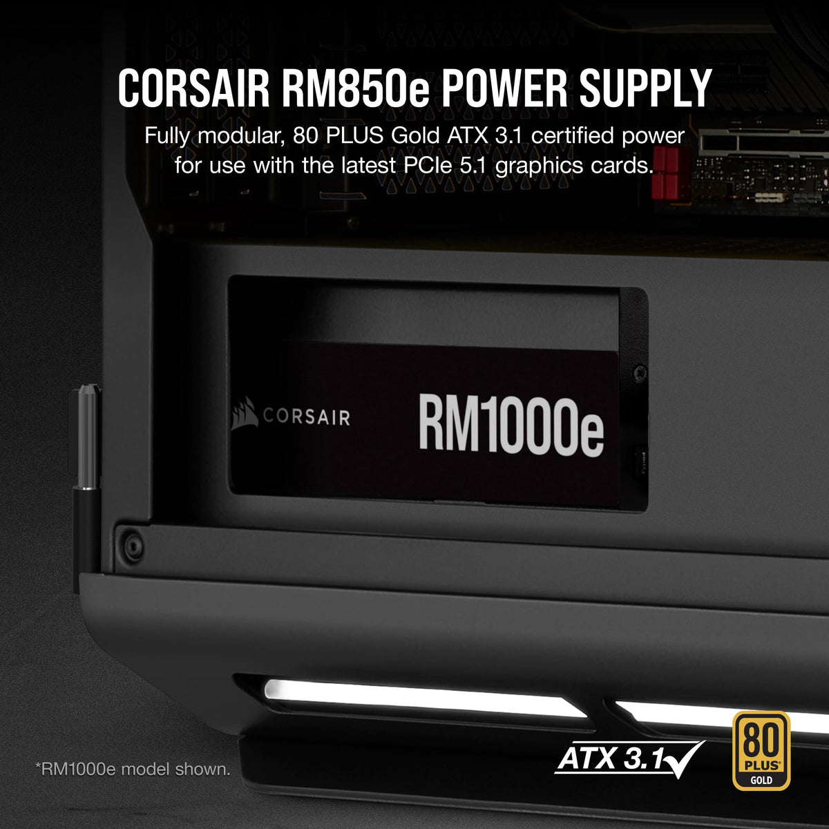 Fully Modular Low-Noise ATX 3.1 Power Supply J150