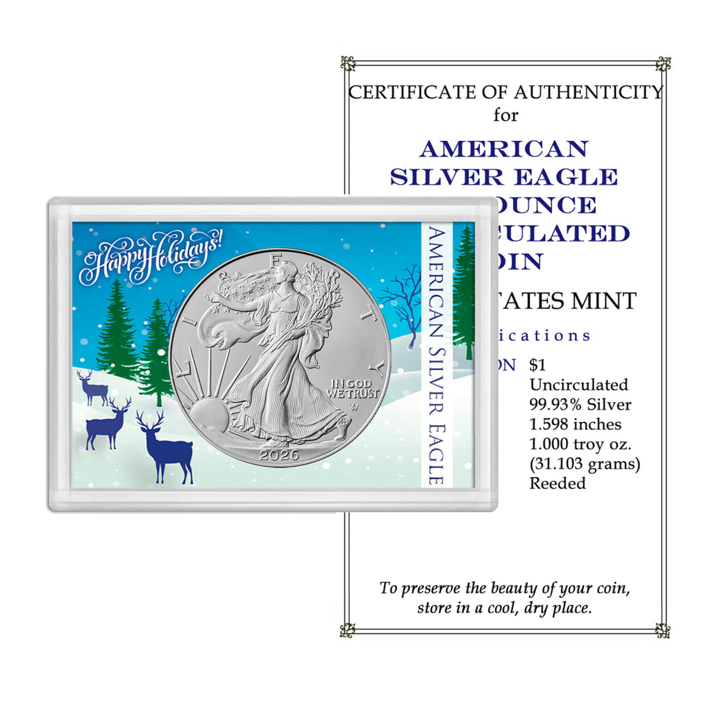 2026 U.S. Silver Eagle 1 oz Brilliant Uncirculated Dollar C24357