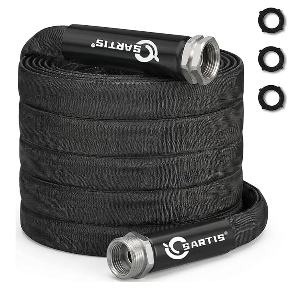 100 ft x 5/8 in Black All-Weather Garden Hose U241