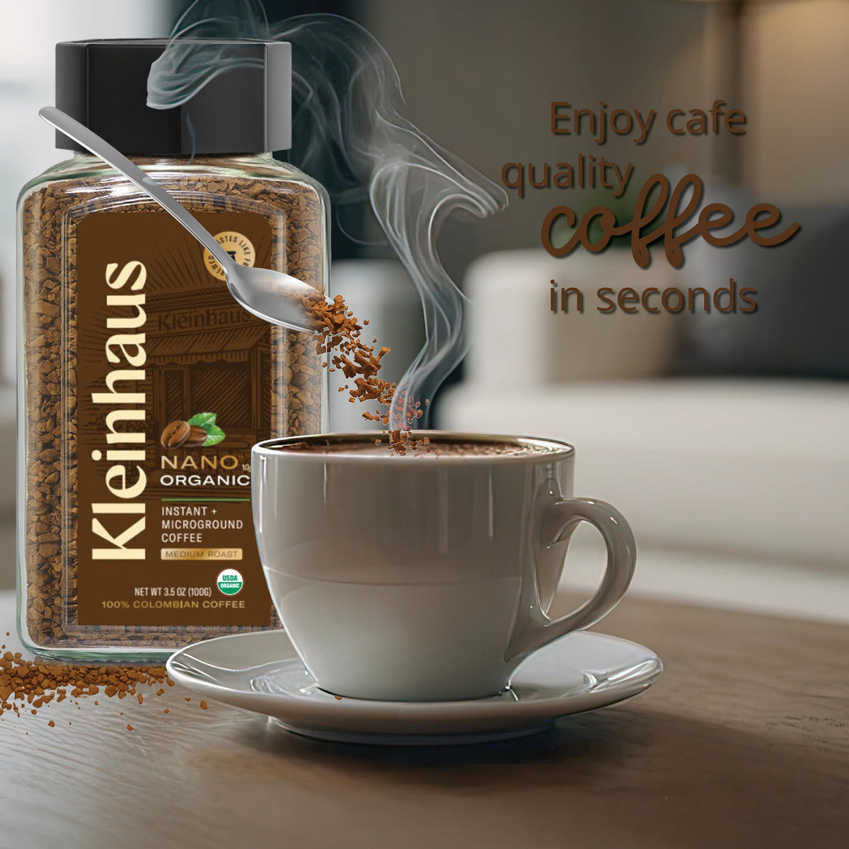 Organic Medium Roast Instant Coffee Z5723