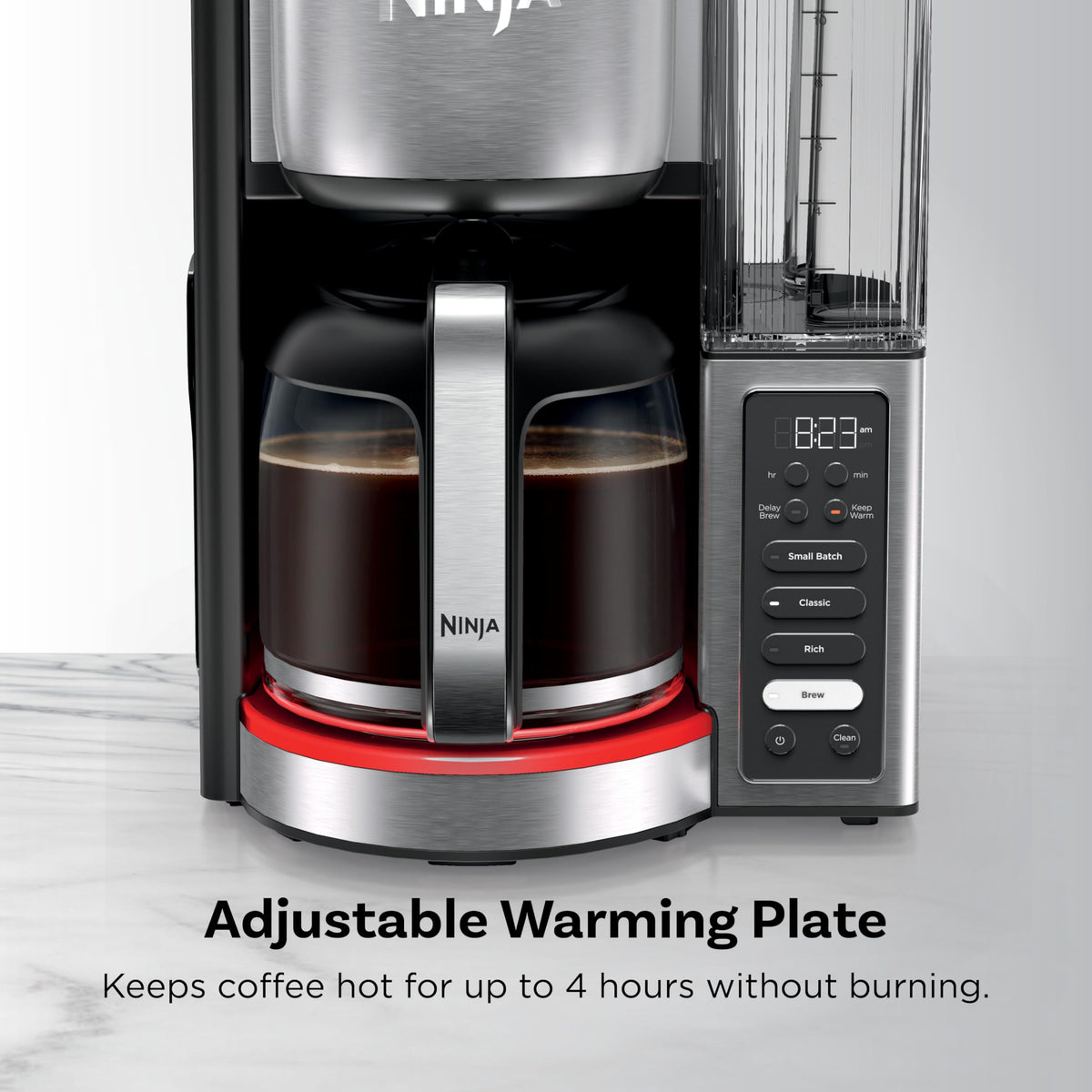 14 Cup Glass Carafe Stainless Steel Coffee Maker J316