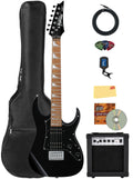 Black Short-Scale Electric Guitar B3269