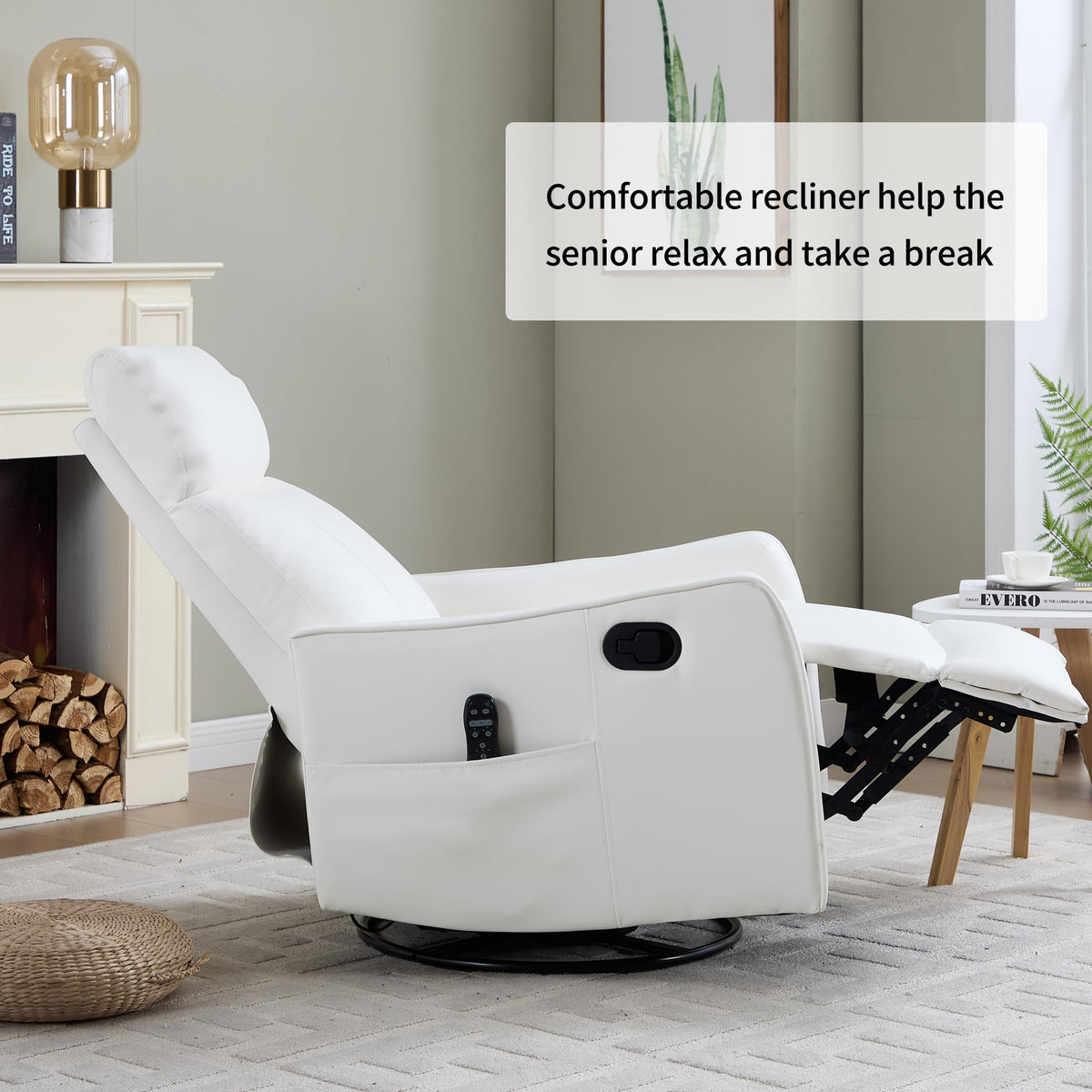 High Back Massage Recliner with Heat M98983