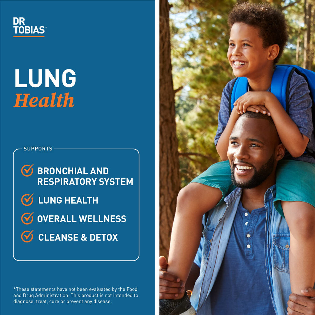Omega 3 Fish Oil & Lung Health Supplements, 60 Capsules Z62285