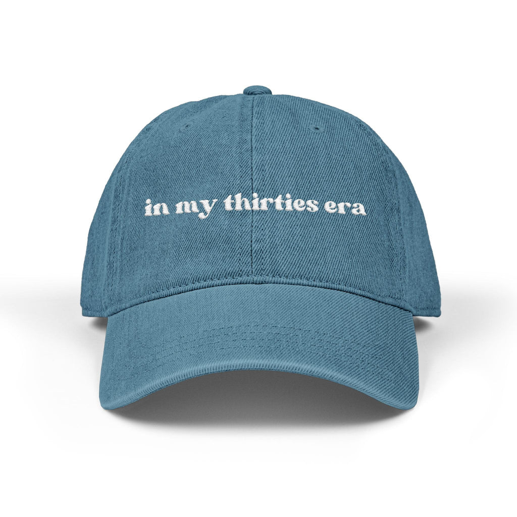 Embroidered Denim Hat D41425