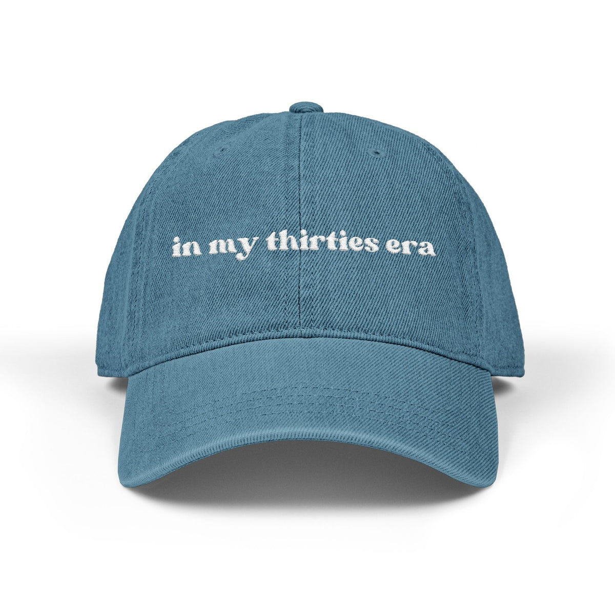 Embroidered Denim Hat D41425