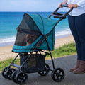 Green Pet Stroller N584