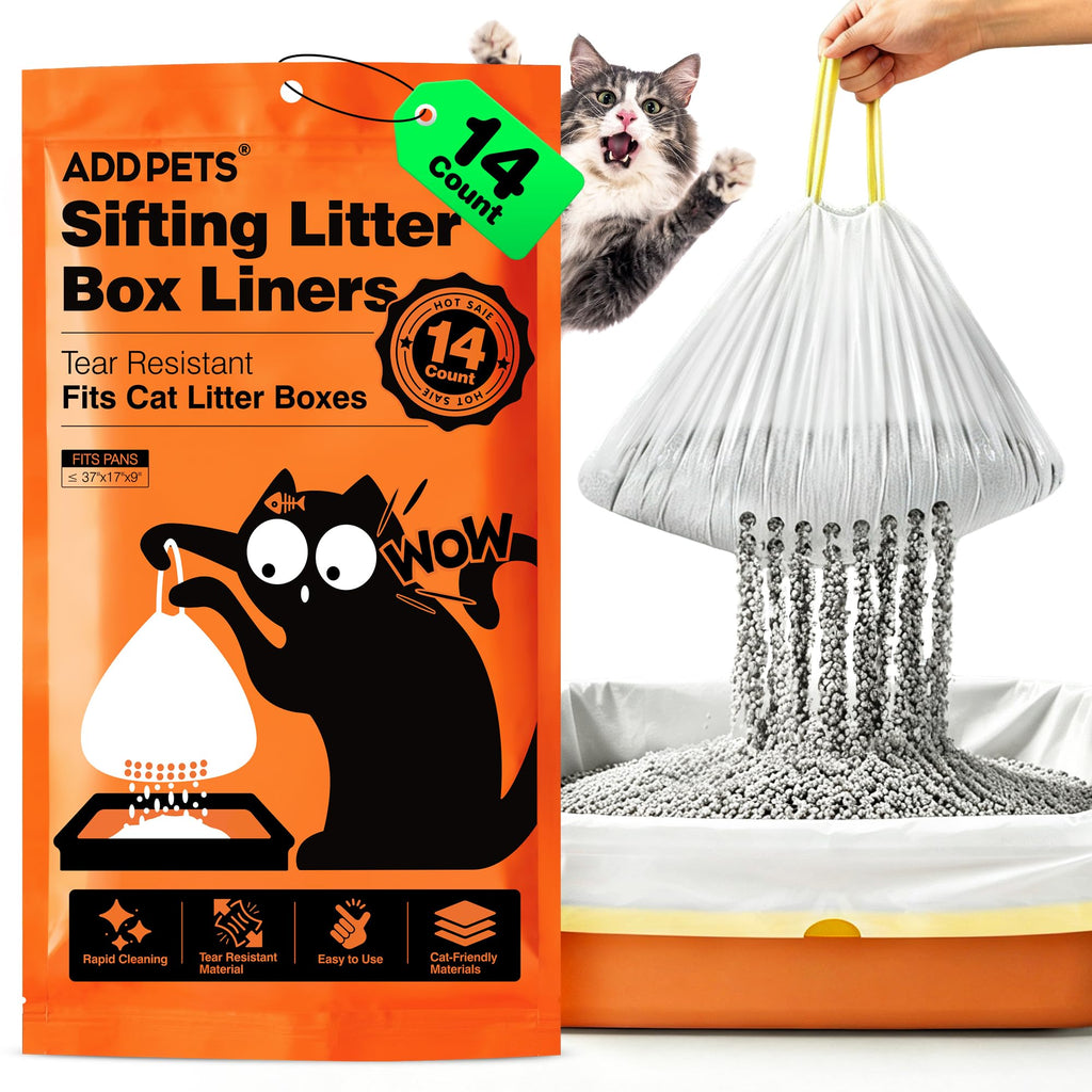 Sifting Litter Box Liners 14 Count Y808957