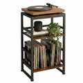 3-Tier Record Player Stand with Storage B520416
