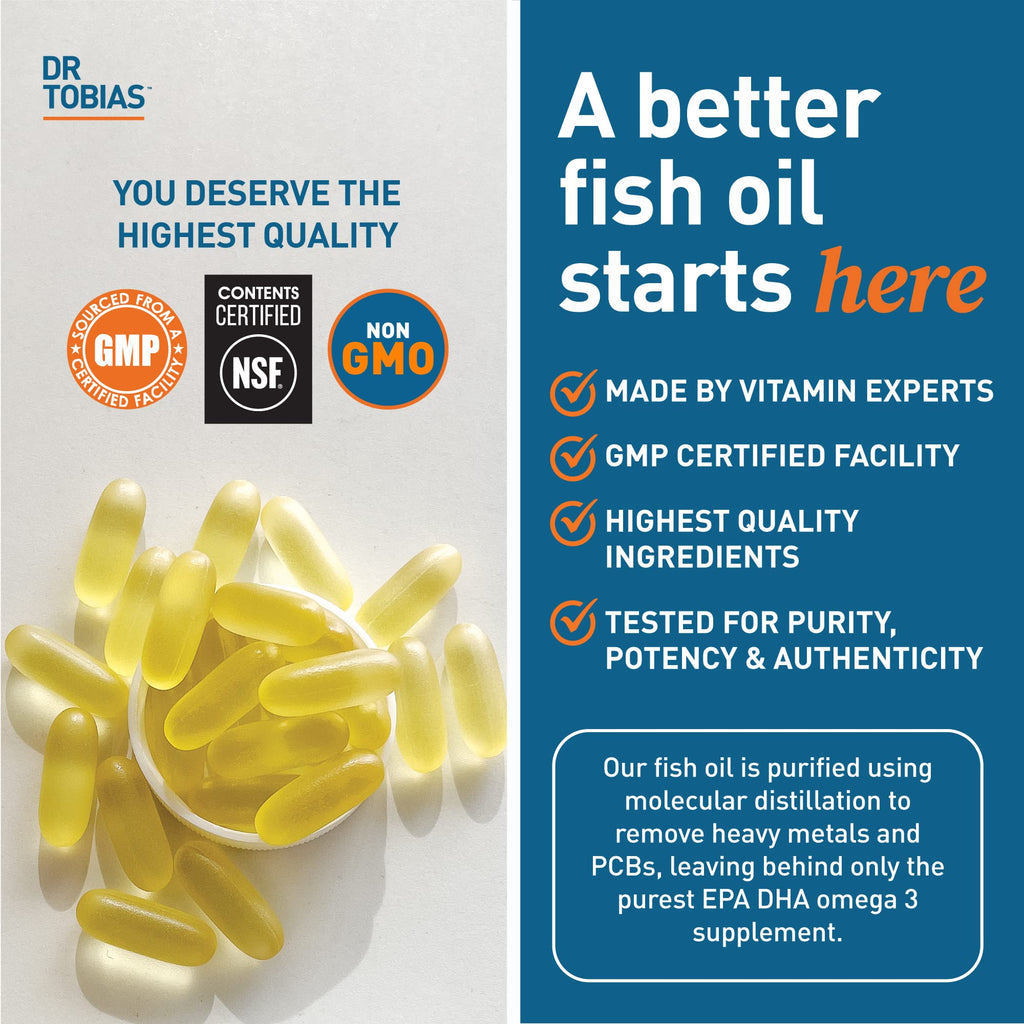 Omega 3 Fish Oil & Lung Health Supplements, 60 Capsules Z62285