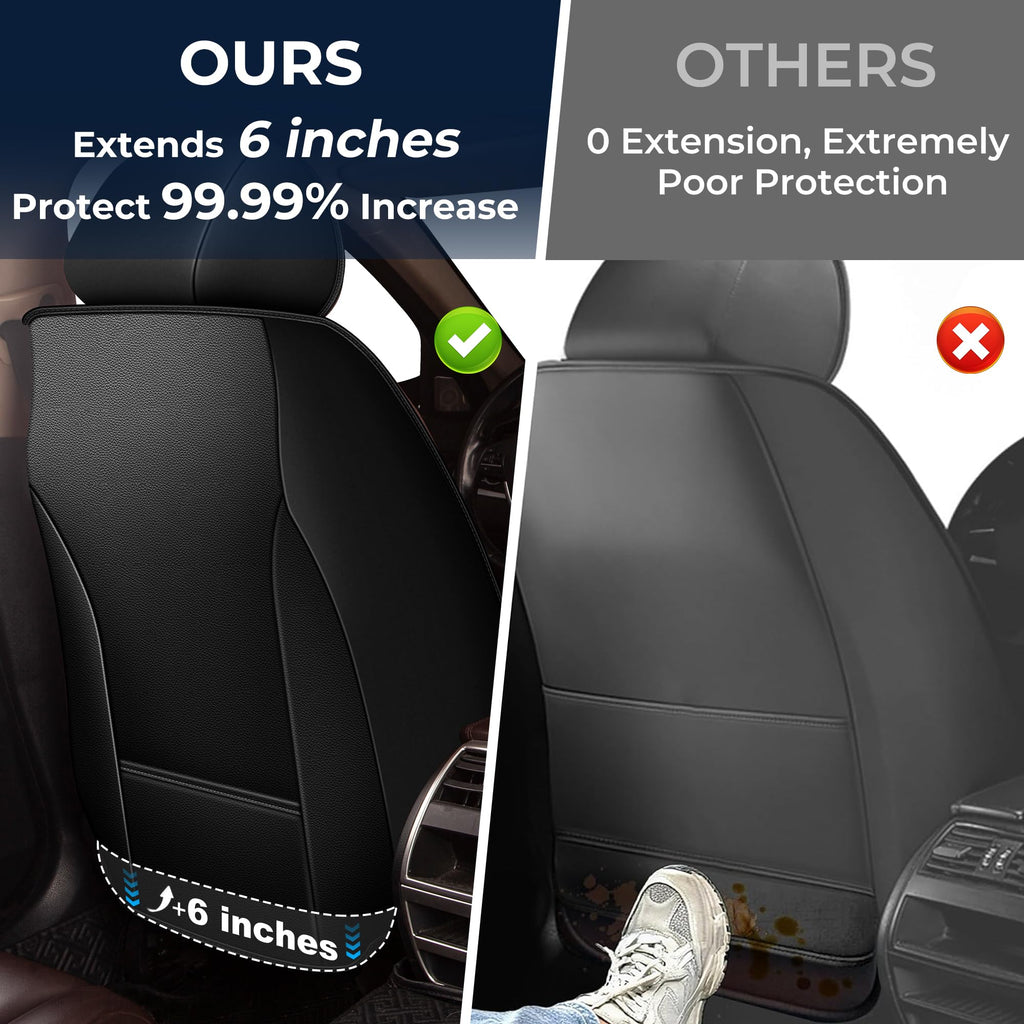 Leather Full Set 5 Seats Seat Covers W9843