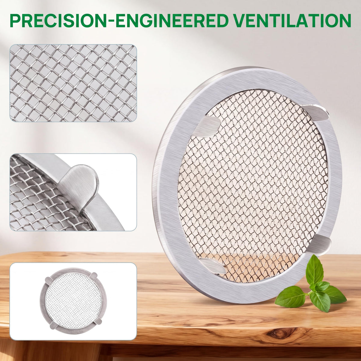 1" Round Open Screen Vent 6 Pack W91727