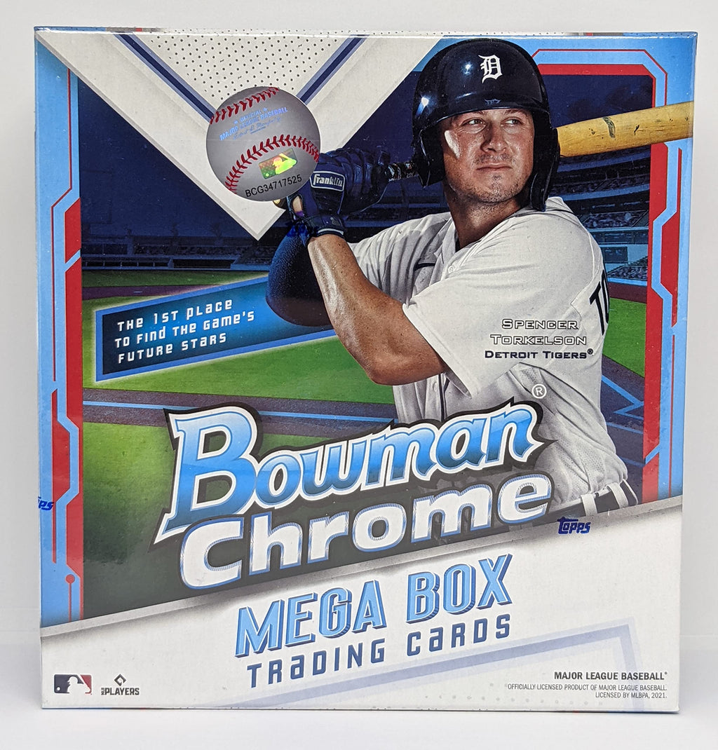 Bowman Chrome MLB Baseball Mega Box D3751